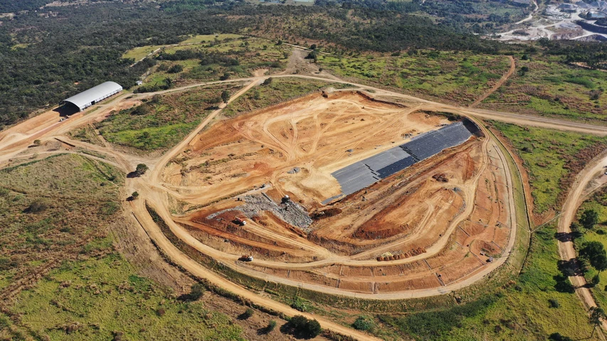Aterro Classe II da Resíduo Zero Ambiental, em área aberta